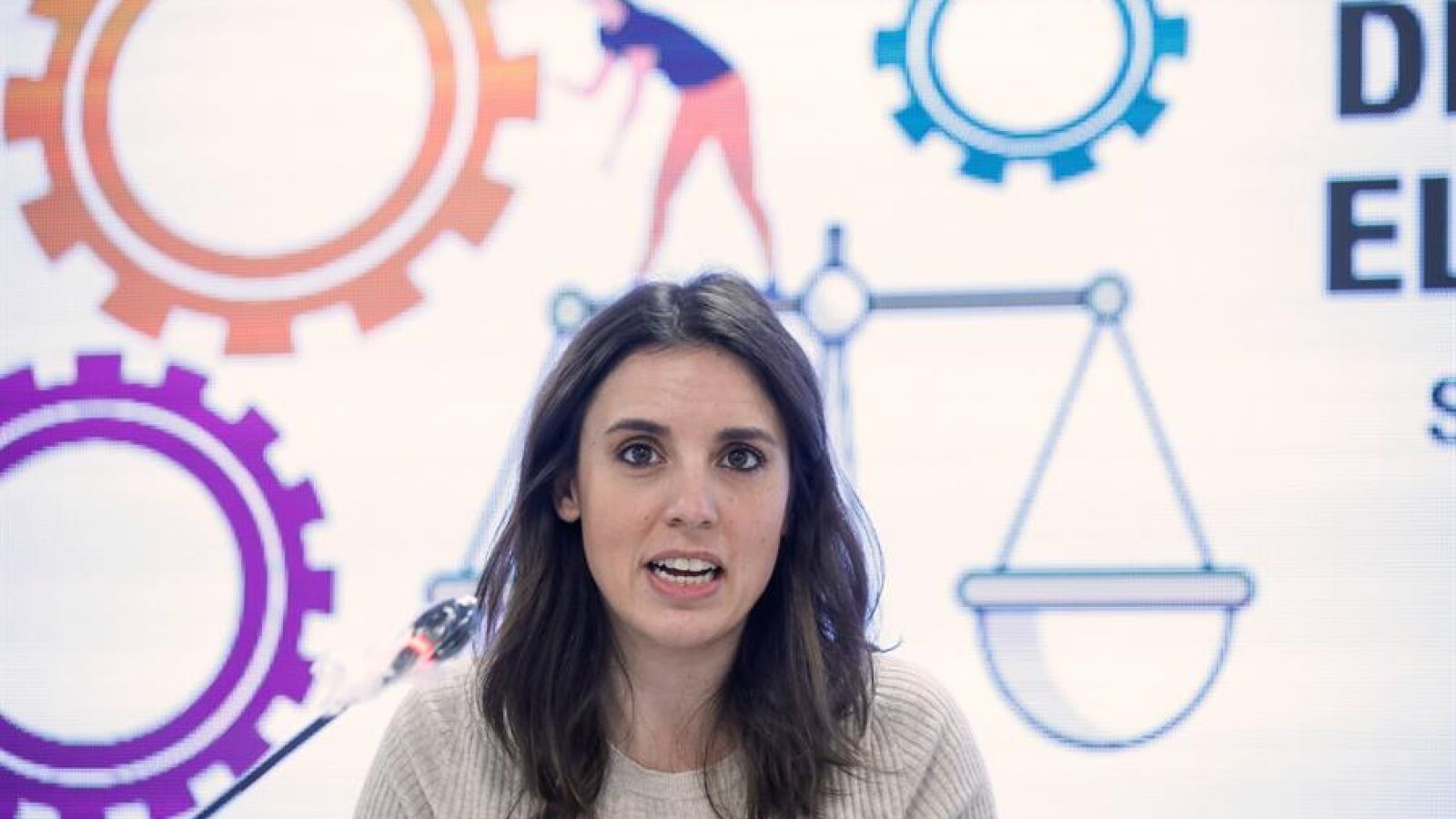 Irene Montero señala a la derecha como 