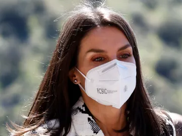 La reina Letizia en un acto en Toledo La reina Letizia en un acto en Toledo