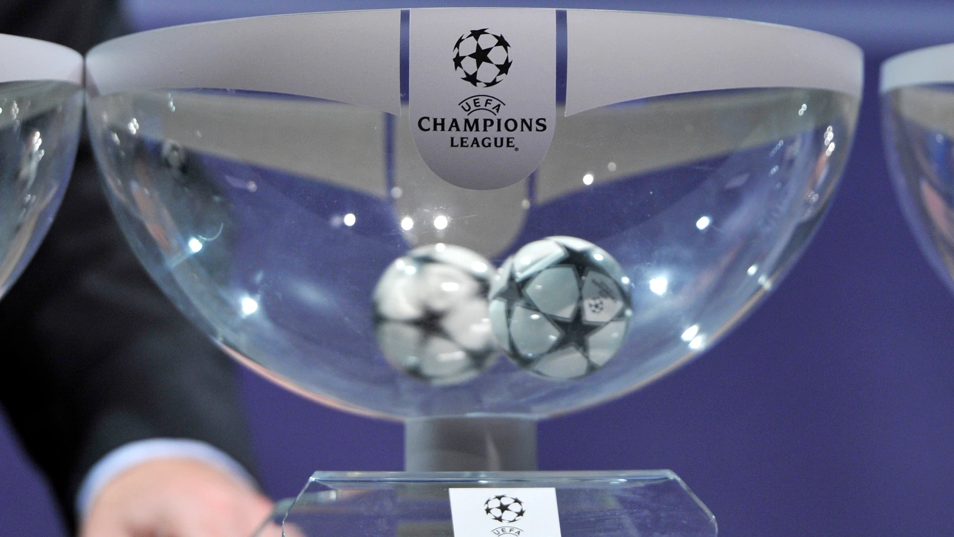 Los bombos del sorteo de cuartos y semifinales de Champions League hoy Los bombos del sorteo de cuartos y semifinales de Champions League hoy