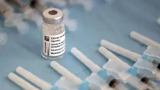Una dosis de la vacuna de AstraZeneca. Una dosis de la vacuna de AstraZeneca.