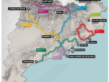 Volta a Catalunya 2021: recorrido y etapas de la carrera