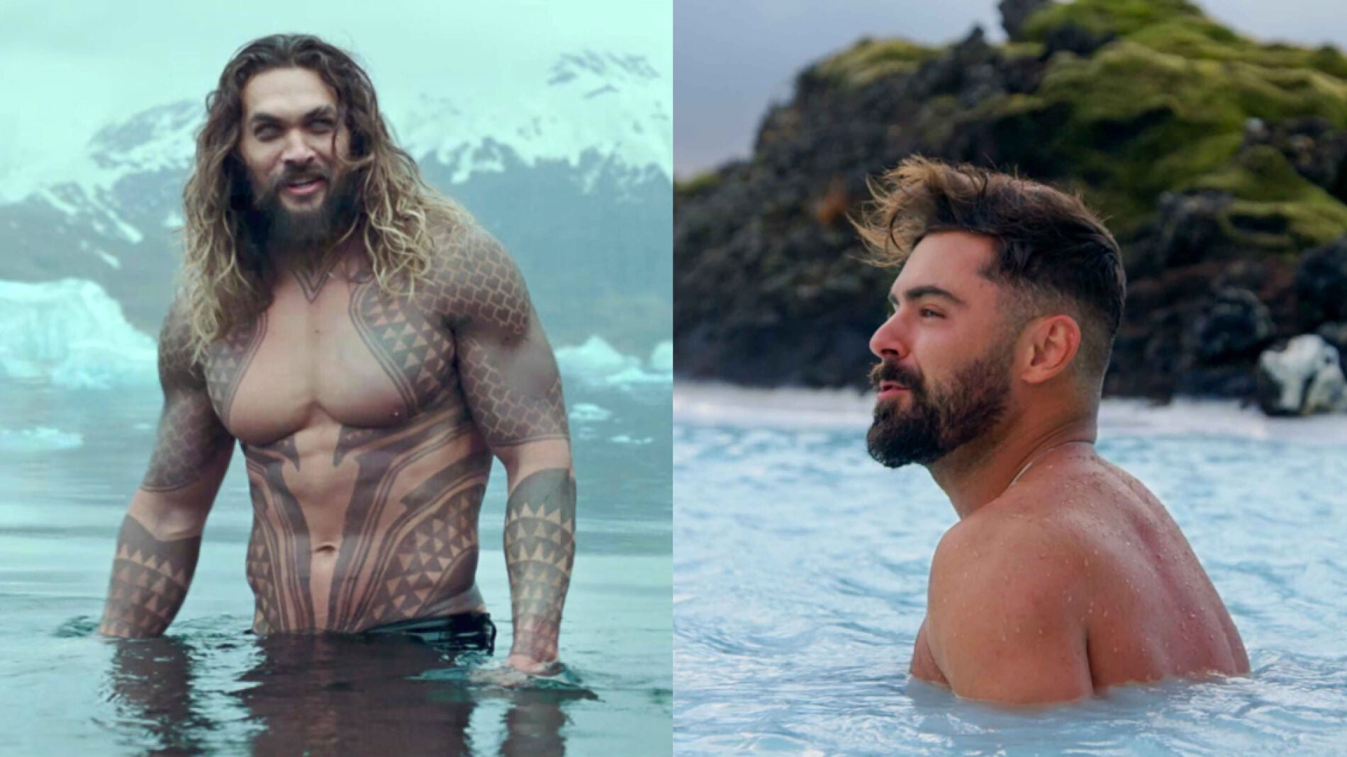 Zac Efron y Jason Momoa