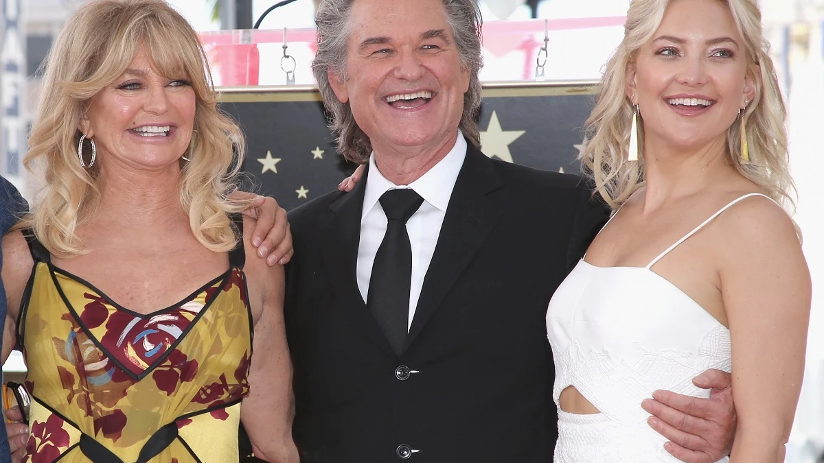 La familia de Goldie Hawn, Kurt Russell y Kate Hudson