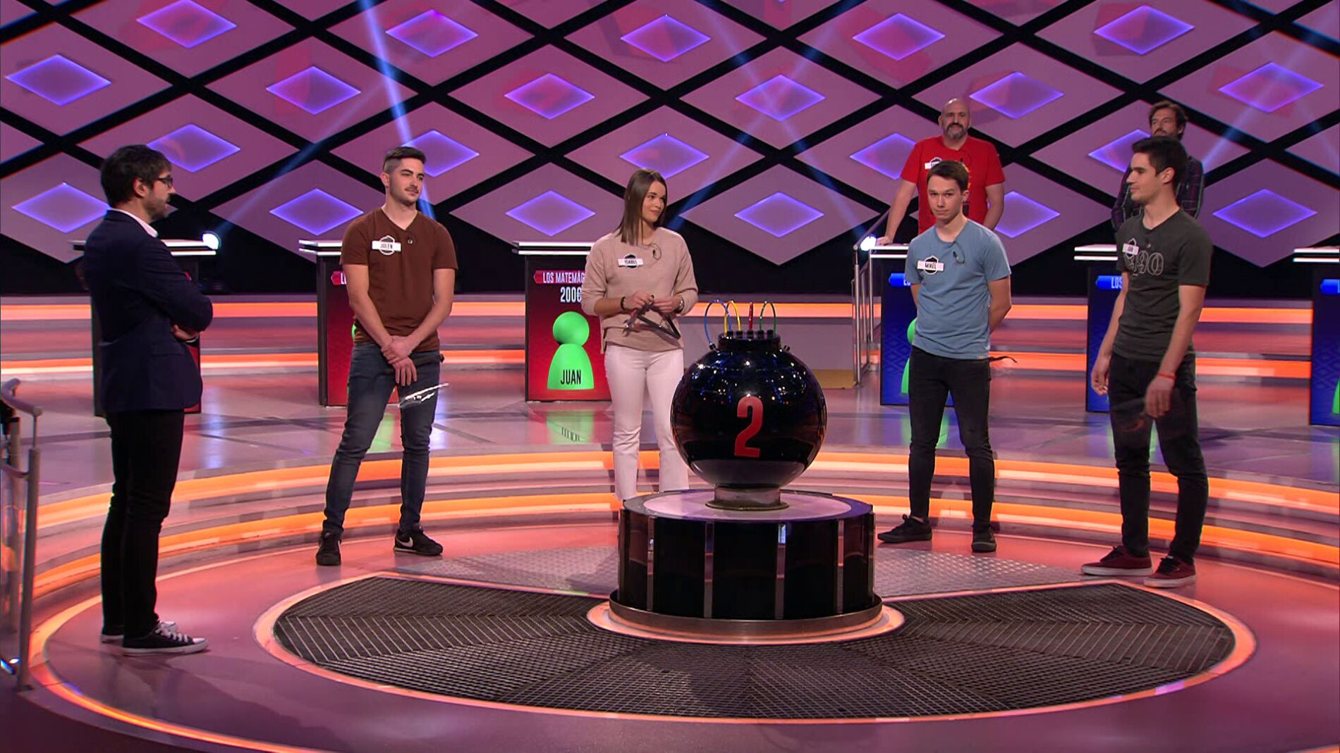 La pregunta de Juanra Bonet a lo ‘Matemágicos’