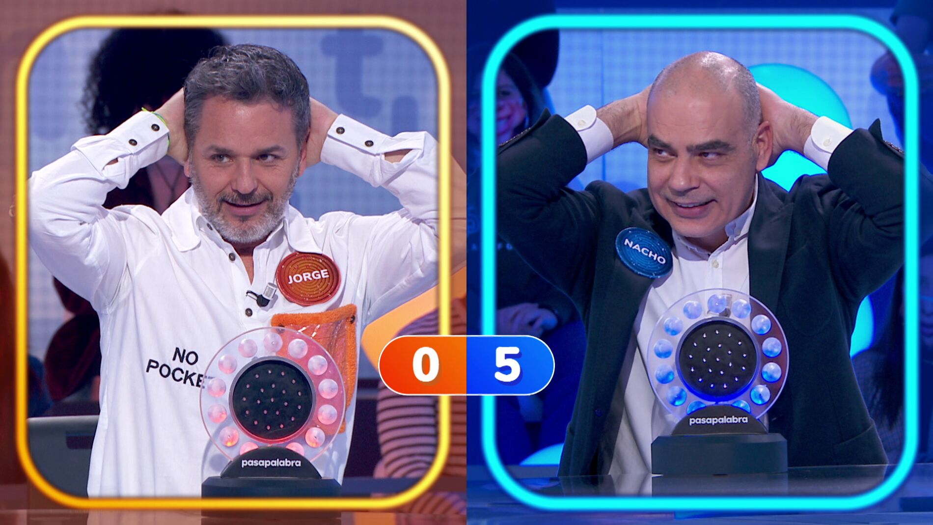 &iexcl;Con las manos en la nuca! Nacho Abad a&ntilde;ade dificultad en el duelo musical contra&hellip; &iquest;Paca La Pira&ntilde;a?