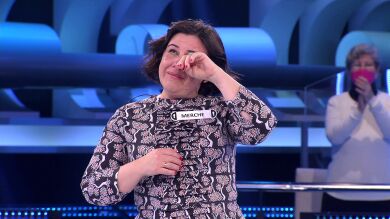 Merche gana 67.500 euros y estalla en lágrimas con una inesperada sorpresa en ‘¡Ahora caigo!’