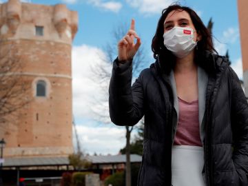 Isabel Díaz Ayuso, en un acto en Madrid.