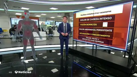 La cefalea es el principal síntoma de la trombosis de senos venosos que ha paralizado la vacunación con AstraZeneca La cefalea es el principal síntoma de la trombosis de senos venosos que ha paralizado la vacunación con AstraZeneca