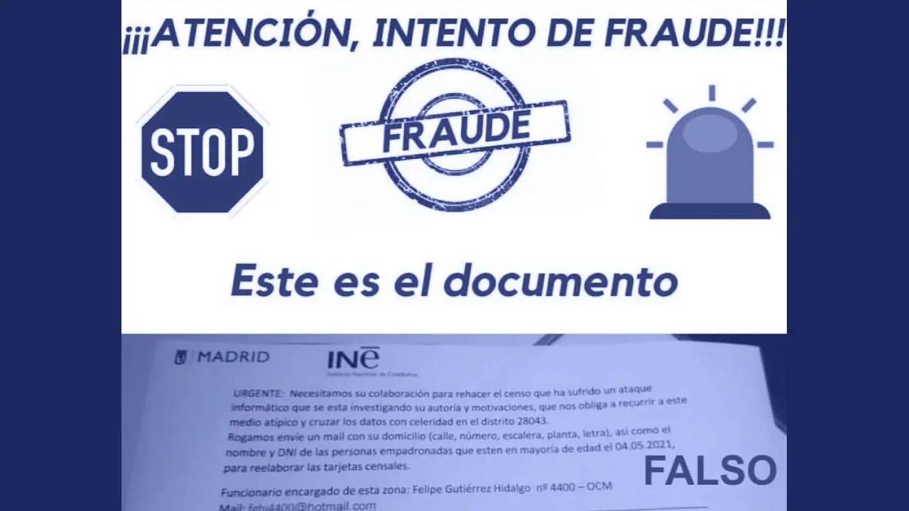 El INE avisa de un intento de fraude Desmentimos todos los bulos en Verifica A3N