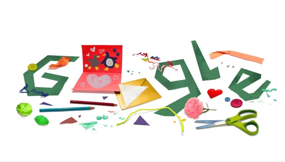 El doodle de Google por el Día del Padre 2021.
