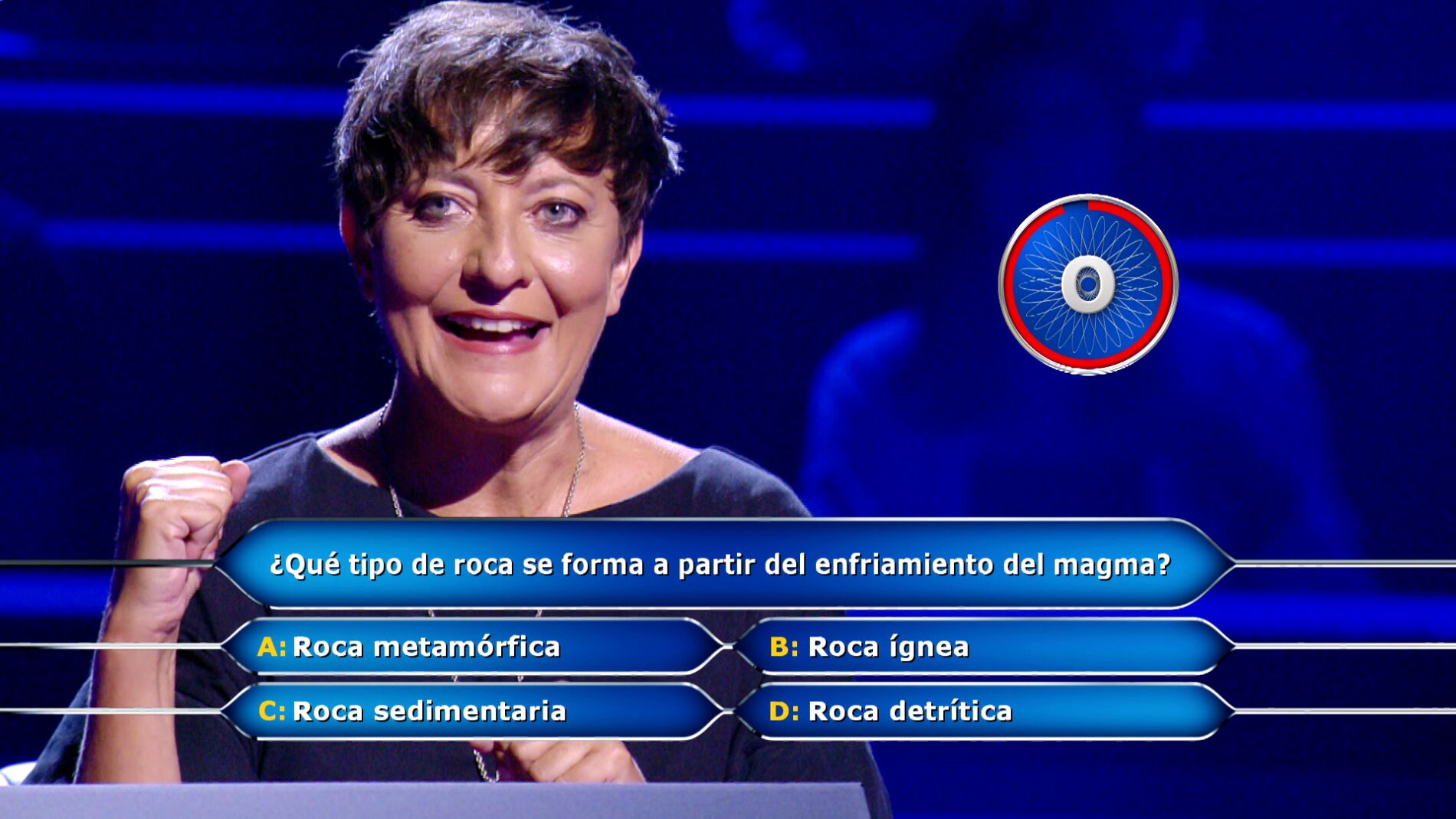 Eva Hache se la juega con la llamada para llegar a los 30.000 euros en ‘¿Quién quiere ser millonario?’
