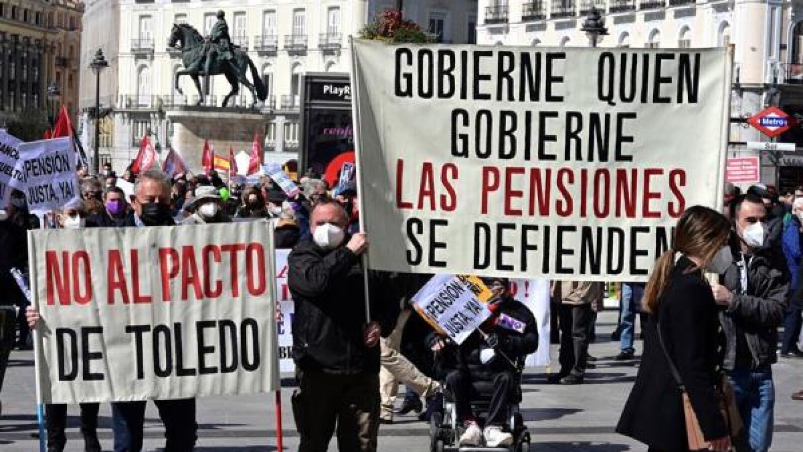 Más de un millón de pensionistas cobran en España una jubilación de entre 650 y 700 euros 