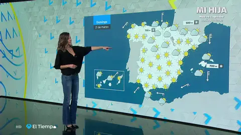 Tu Tiempo (20-03-21) Hoy continúan el frío y las nevadas Tu Tiempo (20-03-21) Hoy continúan el frío y las nevadas