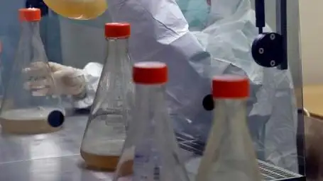 Imagen de un trabajador en un laboratorio Imagen de un trabajador en un laboratorio