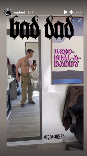 La reacción de Sophie Turner ('Juego de Tronos') a la foto luciendo abdominales de Joe Jonas