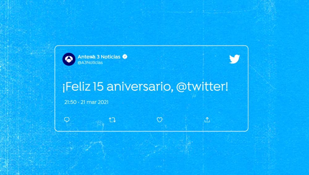 15 Aniversario Twitter