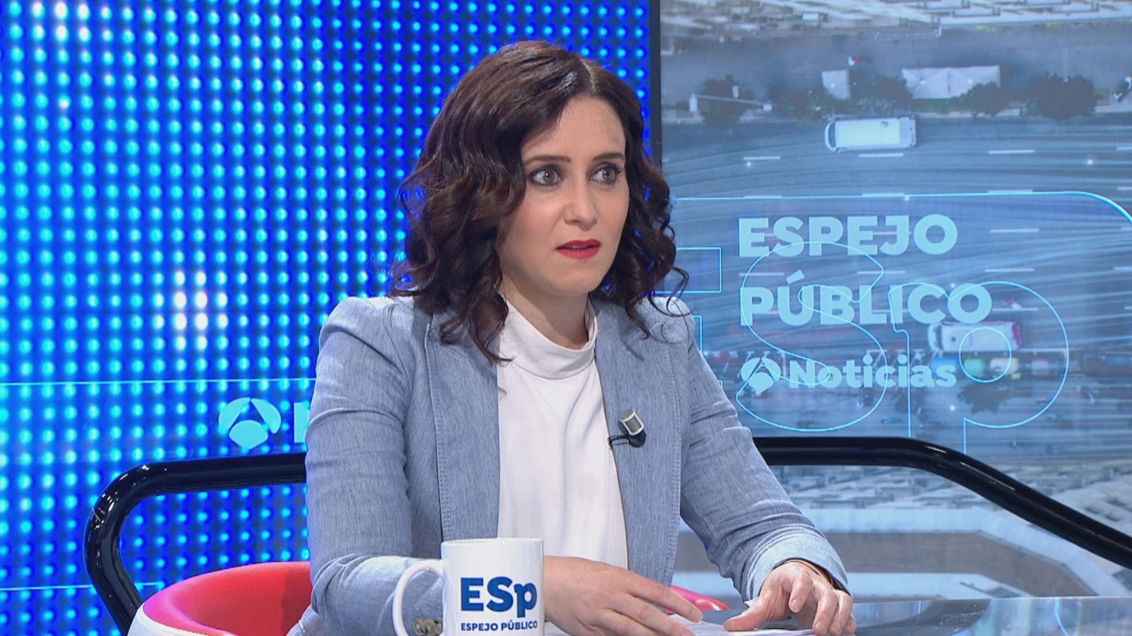 Isabel D&iacute;az Ayuso en Espejo P&uacute;blico