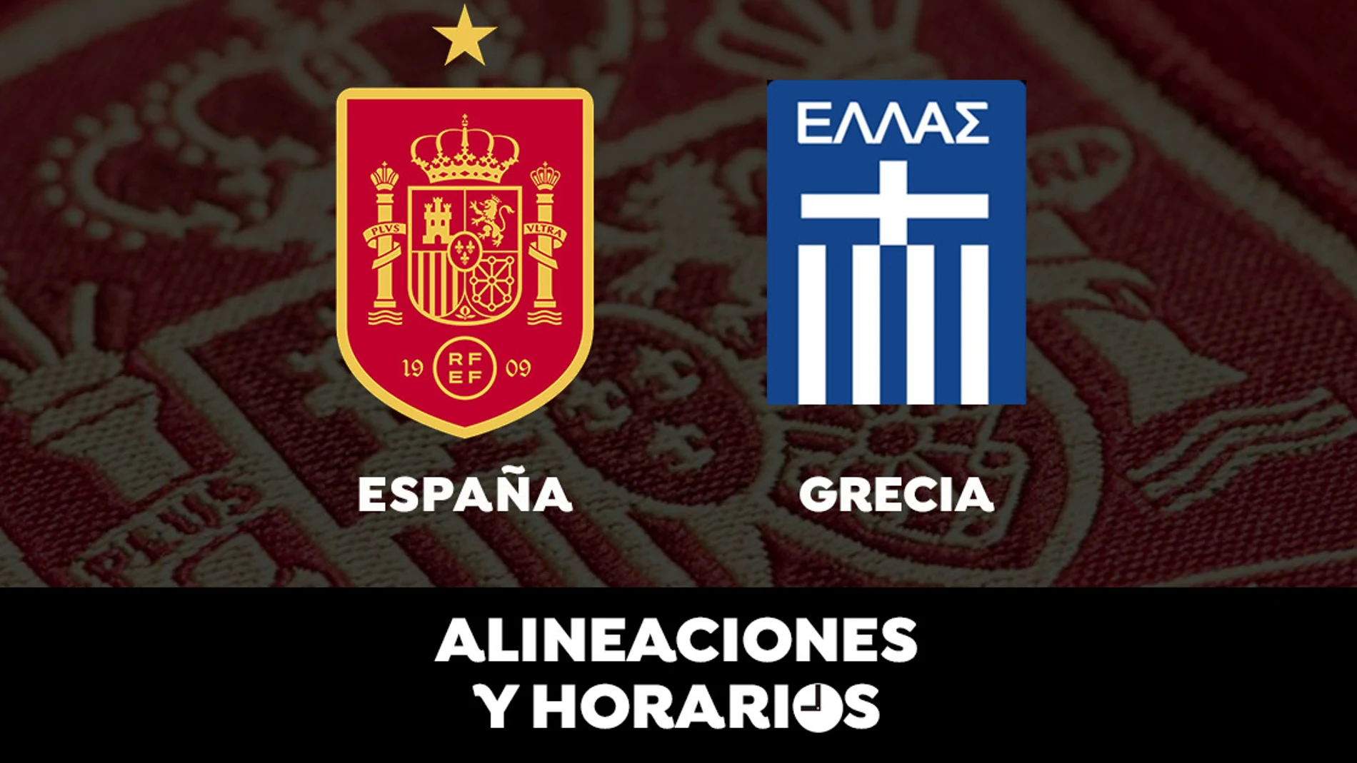 España - Grecia: Horario, alineaciones y dónde ver el partido de clasificación para el Mundial de Qatar 2022 en directo