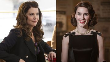 Lauren Graham en 'Las chicas Gilmore' y Rachel Brosnahan en 'The Marvelous Mrs. Maisel'