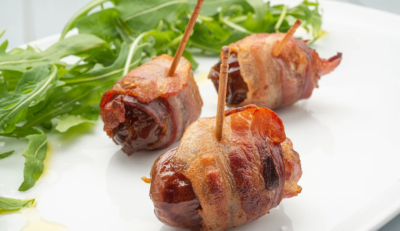 Un aperitivo rápido, de Karlos Arguiñano: bocados crujientes de dátil