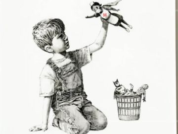 Banksy alcanza su récord en la subasta de la obra dedicada a los sanitarios