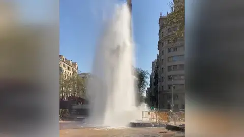 Fuga de agua en Barcelona Fuga de agua en Barcelona