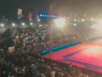 Se derrumba una grada con 2.000 personas en un torneo de Kabbadi en la India