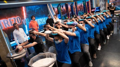Una competición de harina a ciegas: así resuelven las diferencias los equipos de 'El Hormiguero 3.0'
