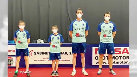 El Sabadell de tenis mesa recurre a dos niños para completar su convocatoria ante las bajas por coronavirus El Sabadell de tenis mesa recurre a dos niños para completar su convocatoria ante las bajas por coronavirus