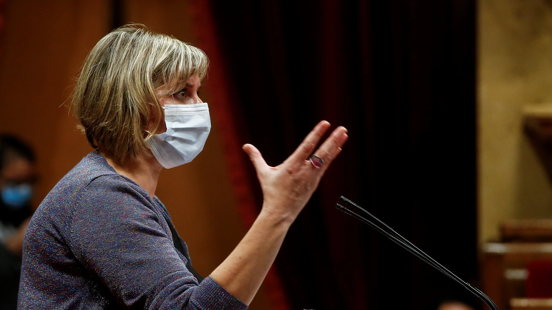 Alba Vergés, consejera de Sanidad de Cataluña Alba Vergés, consejera de Sanidad de Cataluña