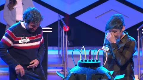 Victoria pide perdón al precipitarse y provocar el fallo de 'Los dispersos' en '¡Boom!' Victoria pide perdón al precipitarse y provocar el fallo de 'Los dispersos' en '¡Boom!'