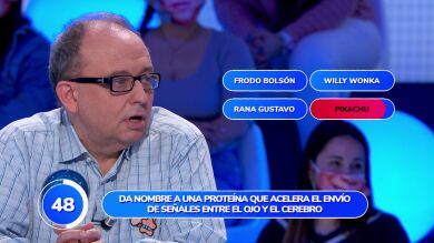 ¿En qué se parecen Willy Wonka y Pikachu? La confusión de Javier en ‘Una de Cuatro’