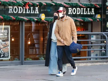 Javier Rey y Blanca Suárez, en Madrid Javier Rey y Blanca Suárez, en Madrid