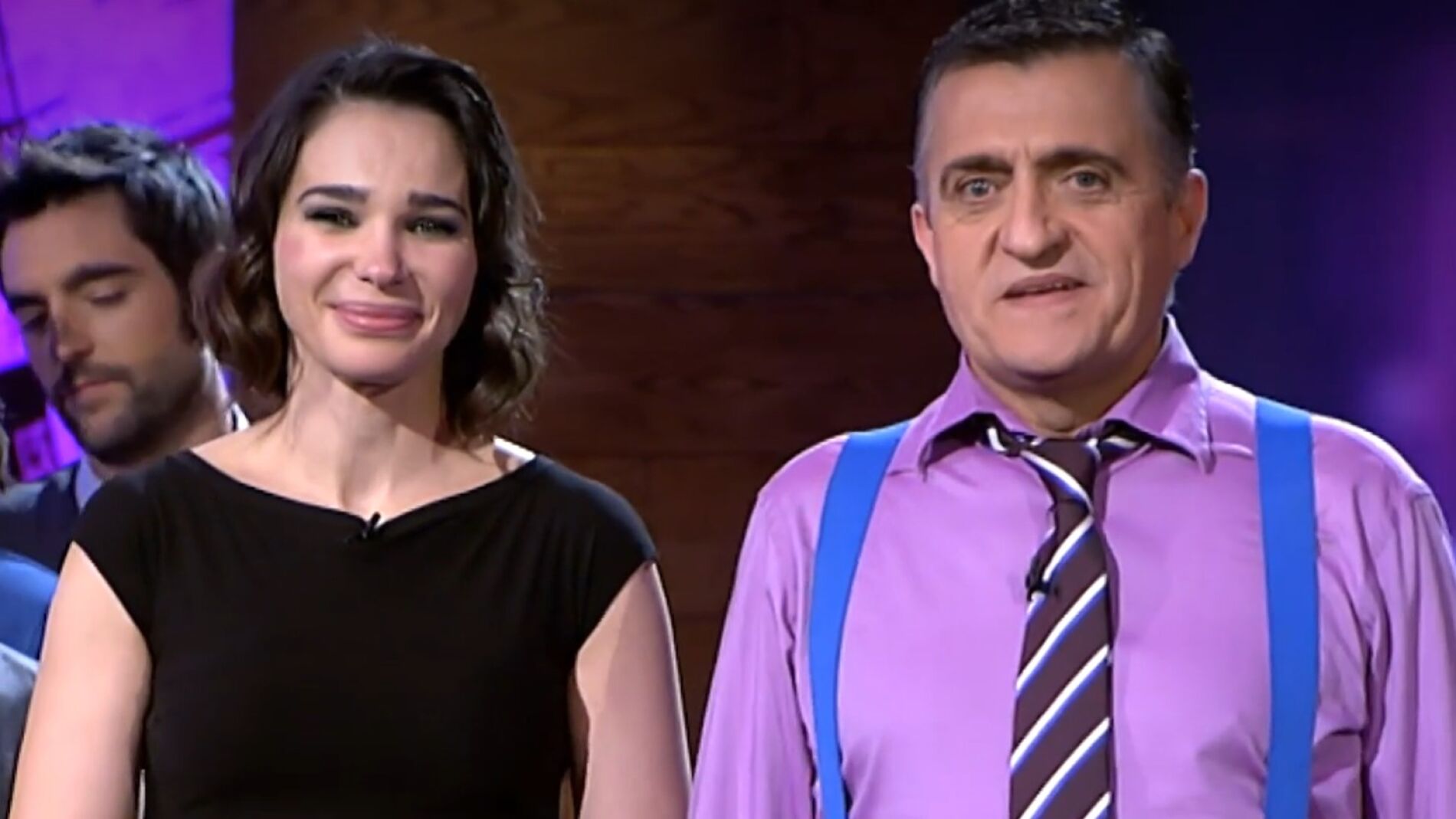 Beatriz Monta&ntilde;ez y El Gran Wyoming