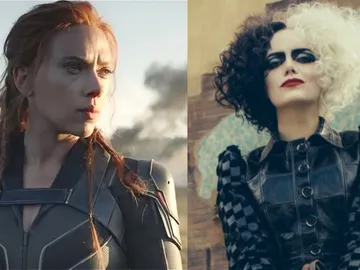 'Viuda Negra' y 'Cruella' 'Viuda Negra' y 'Cruella'