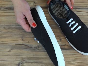 Blanquear la suela del zapato