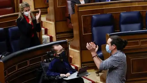 Pablo Iglesias se despide en el Congreso de los Diputados Pablo Iglesias se despide en el Congreso de los Diputados