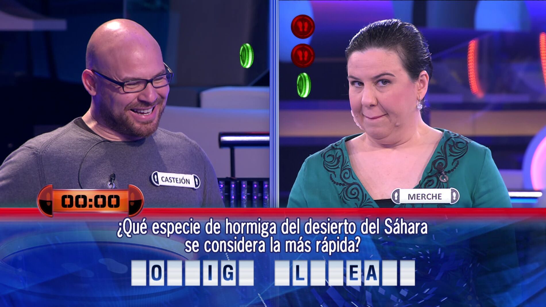 Merche tiembla al perder dos comodines en su primer duelo en &lsquo;&iexcl;Ahora caigo!&rsquo;