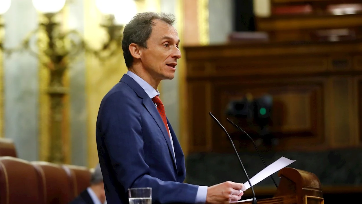 El ministro de Ciencia, Pedro Duque en el Congreso