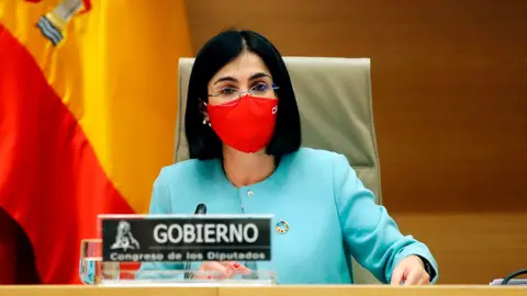 La ministra de Sanidad, Carolina Darias, en el Congreso de los Diputados Coronavirus