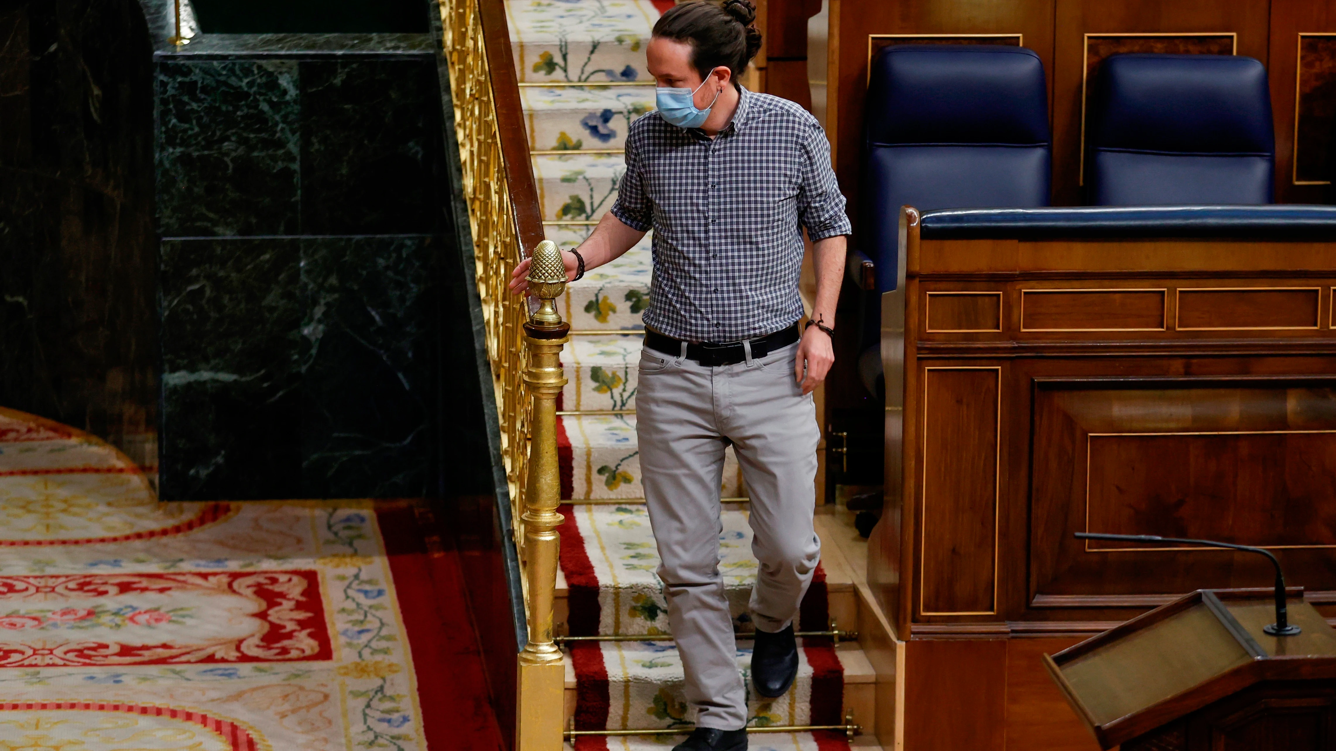 Pablo Iglesias, l&iacute;der de Podemos