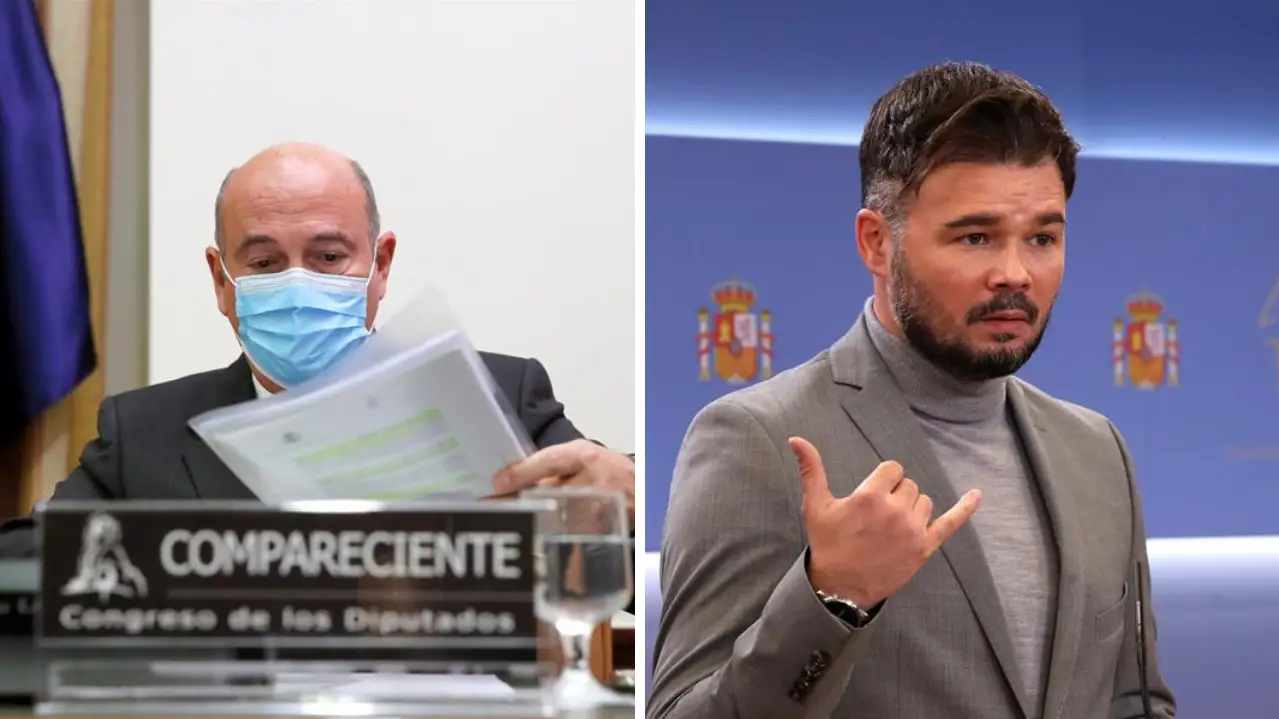 De los Cobos y Rufi&aacute;n ha protagonizado un tenso debate durante la comisi&oacute;n sobre la operaci&oacute;n Kitchen