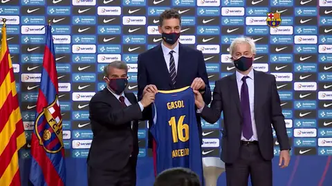 Presentación de Pau Gasol Presentación de Pau Gasol