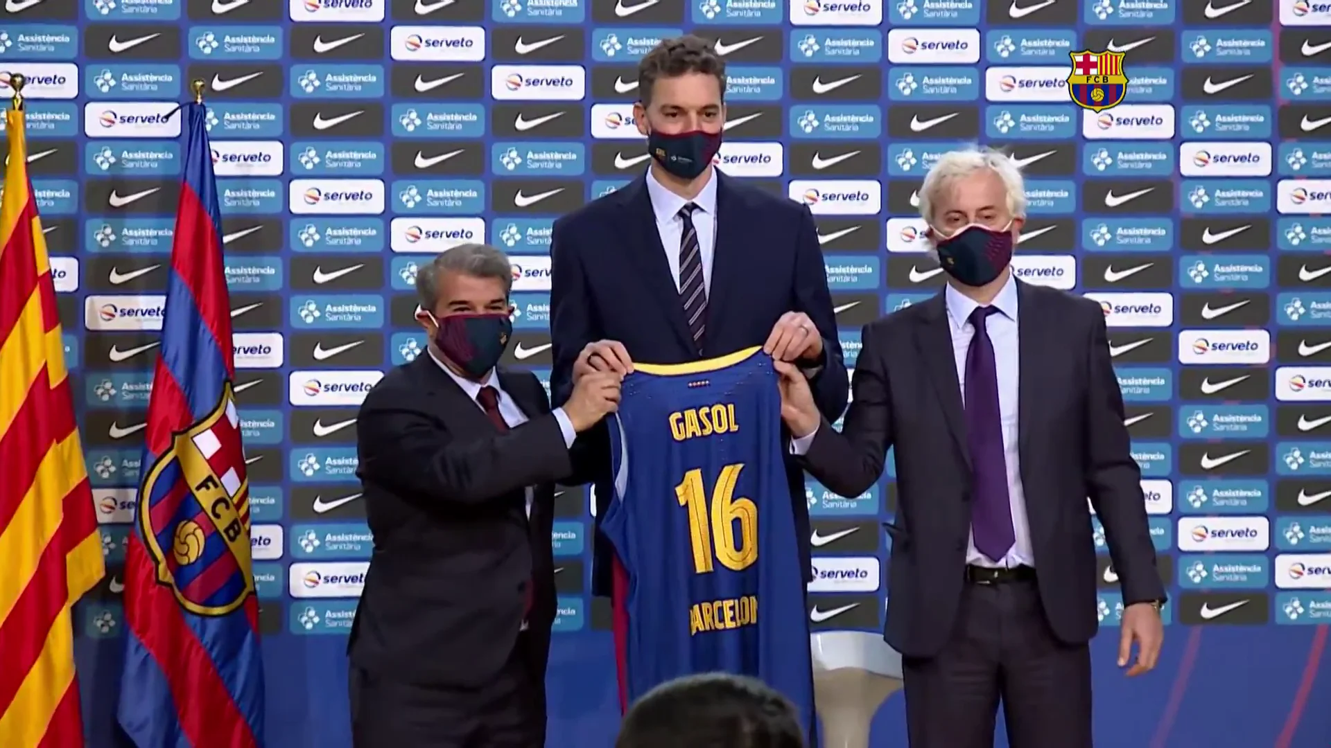 Presentación de Pau Gasol Presentación de Pau Gasol
