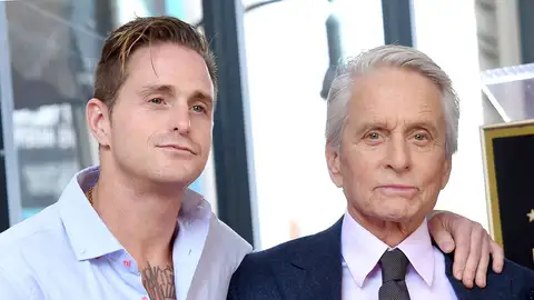 Cameron Douglas y Michael Douglas Cameron Douglas y Michael Douglas