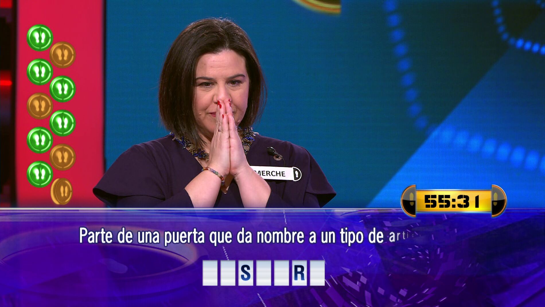 Merche vuelve a llegar al Duelo Final de &lsquo;&iexcl;Ahora caigo!&rsquo;, pero juega por tan solo 6.000 euros