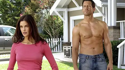 James Denton y Teri Hatcher Mike Delfino y Susan Mayer en 'Mujeres desesperadas'