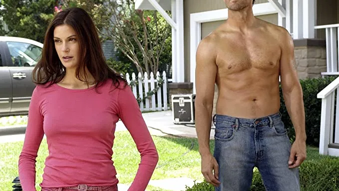 James Denton y Teri Hatcher Mike Delfino y Susan Mayer en 'Mujeres desesperadas'