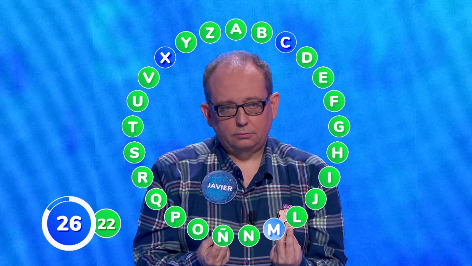 ¡Menuda tensión! Javier acaba meditando en un rosco con empate