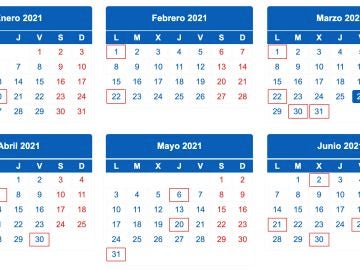 Calendario de la declaración de la renta en 2021